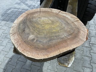 Rosewood schijf, Dikte 75mm, Ø 600mm